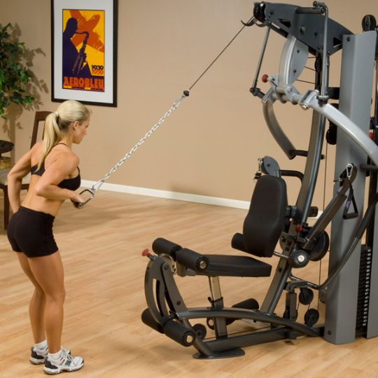 Single arm pull down pulley system for the Fusion 600 Personal Trainer