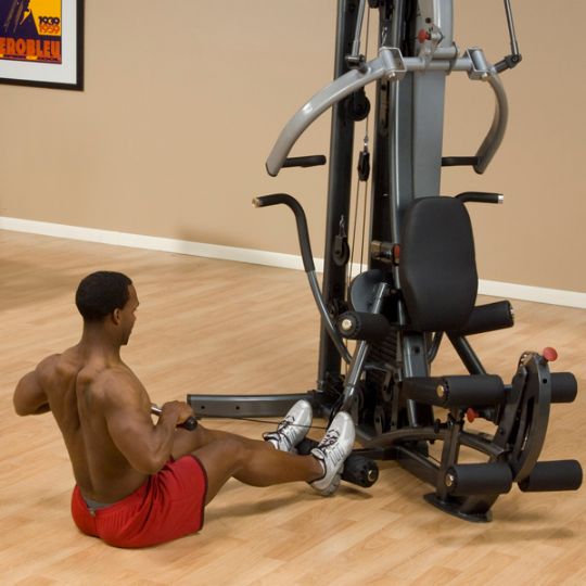 Seated arm pull pulley system with the Fusion 600 Personal Trainer