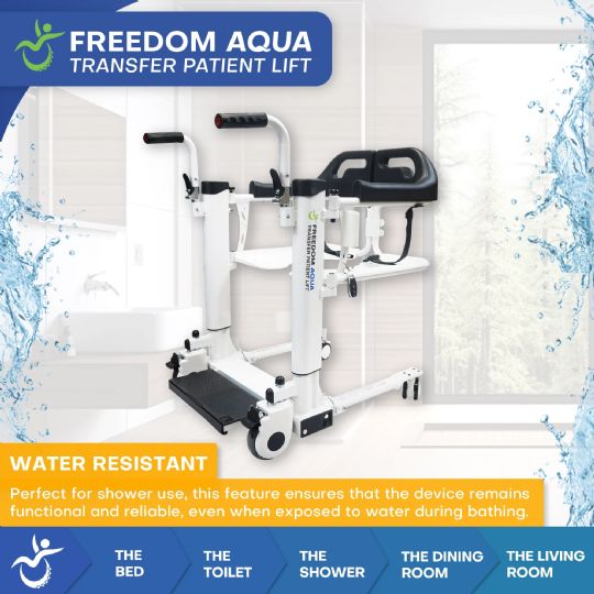 Designed to be water resistant for use in the whole house