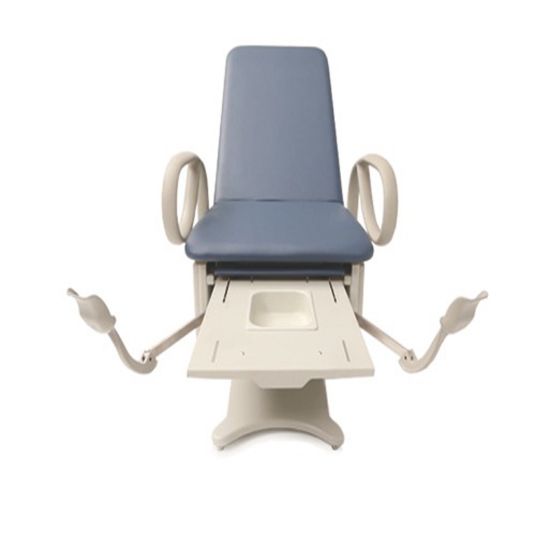 Brewer FLEX Access Pneumatic Exam Table with Stirrups for the Pneumatic Back, Pelvic Tilt, Drawer Warmer and Outlet Model (Factory Installed - MUST Be Ordered at the Same Time as Table)