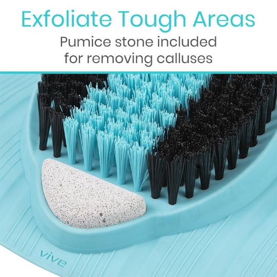 Gently removes calluses for smooth, soft feet