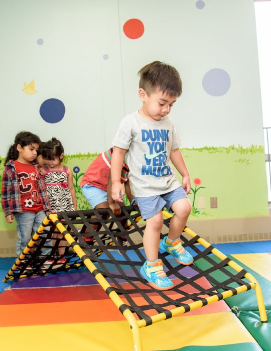 The Freedom Climber is versatile for various types of play therapy and not just climbing