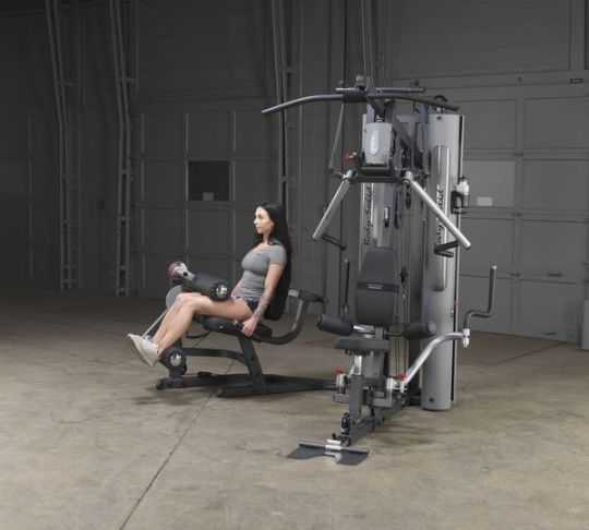 Features an independant weight stack so mor than one user can workout at a time.