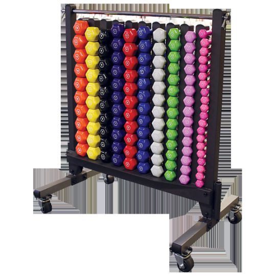 Example of Full Dumbbell Rack **DUMBBELLS NOT INCLUDED WITH PURCHASE**