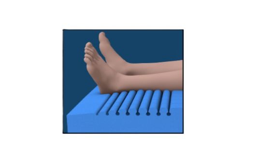 Geo-Mattress Pro - Therapeutic Foam Mattress for Pressure Relief - Heel Slope