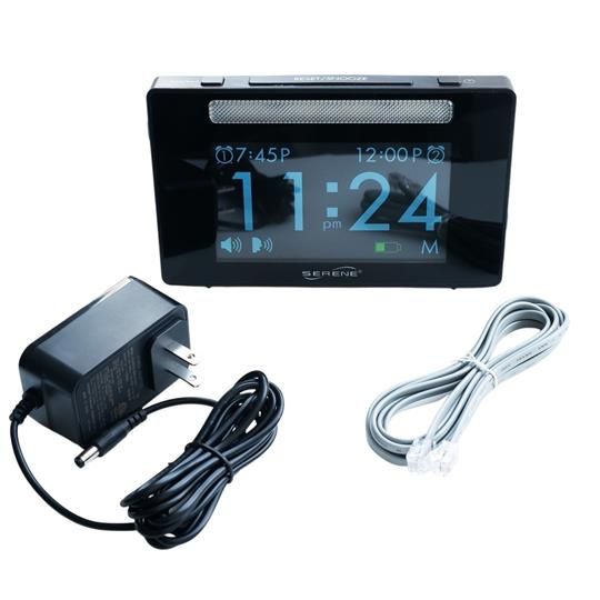 Serene Innovations Sereonic Alert CA360Q - Complete set with alarm, adapter, and connection cables