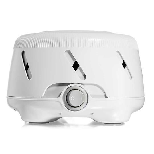 Front view of the Yogasleep Dohm Uno White Noise Machine, designed for customizable sound and noise masking