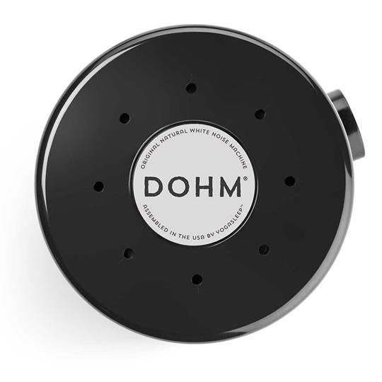 Top view of the Yogasleep Dohm DS White Noise Machine showcasing its sleek design