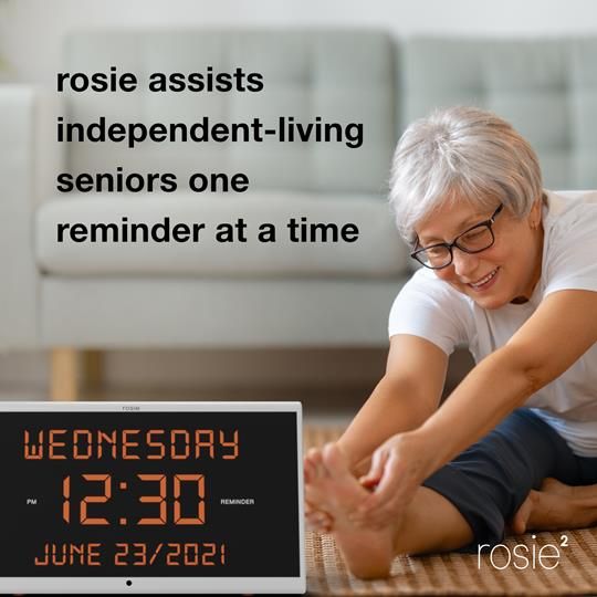 Reminder Rosie 2 - Supporting Independent Living for Seniors