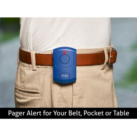 SiMPL Pager Alert - Convenient for belt, pocket, or table use