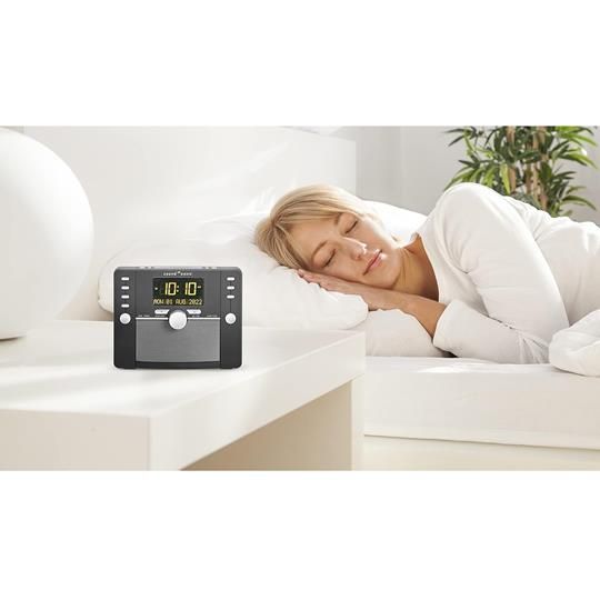 Experience restful sleep with the Sound Oasis S-6000 by your side