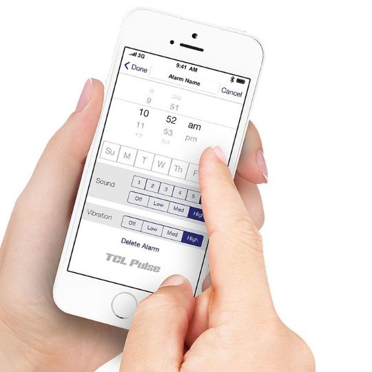 Customizing Alarms with the TCL Pulse App on Your Smartphone