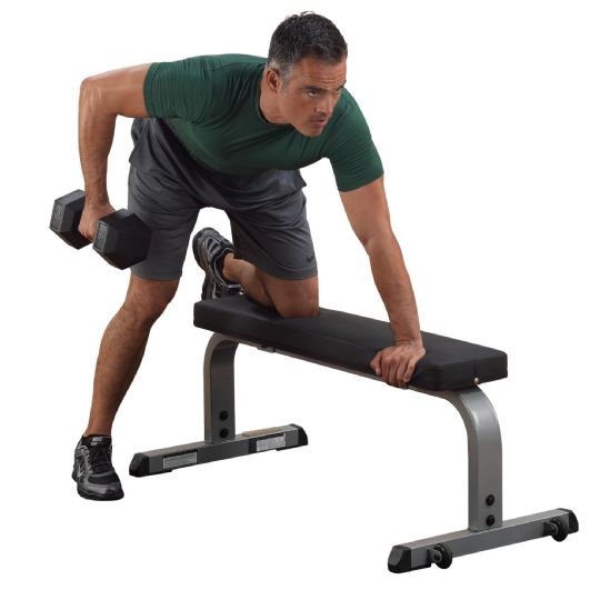 Can be used for all basic barbell and dumbbell exercises.