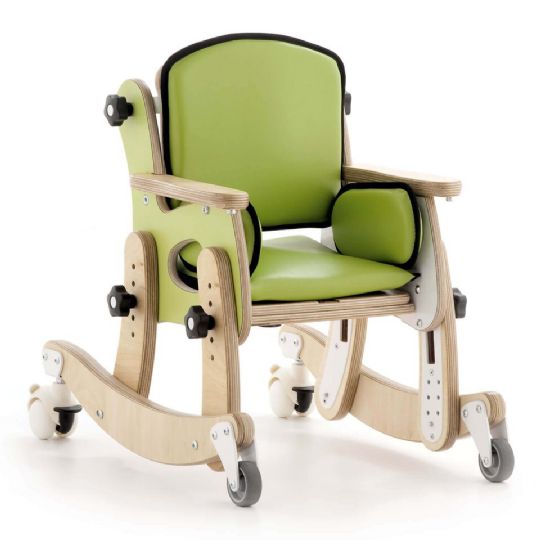 Pediatric PAL Classroom Seat Shown with versatile base options