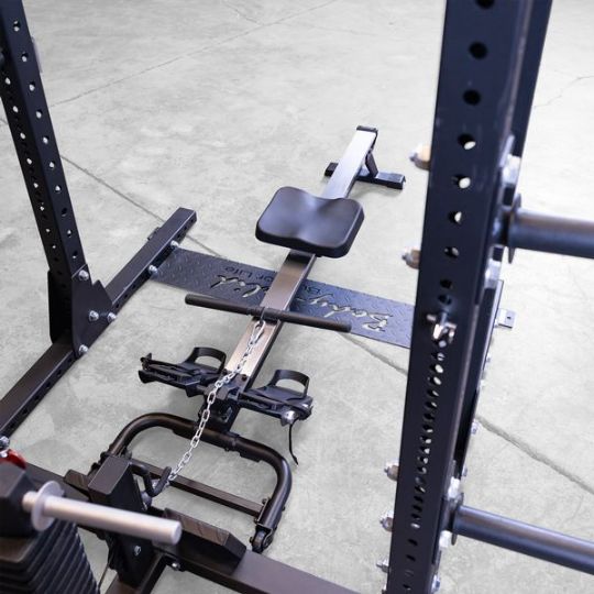 Rower Attachment for pulley system GROW - Quickly installed to almost any low pulley station and adds high-intensity cardio workout capabilities