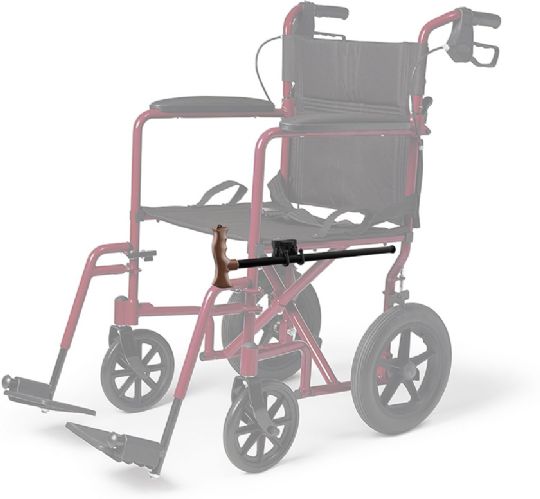Double clips attach to walkers and wheelchairs