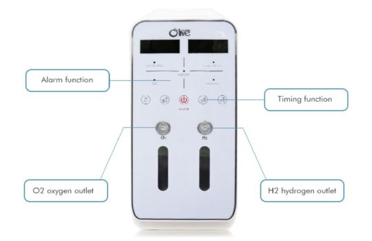 Hydrogen Machine front panel specifications