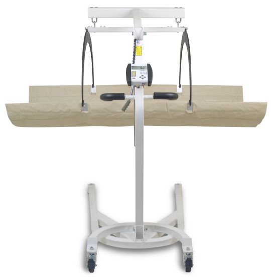 Back View of the Detecto Fixed Leg Digital In-Bed Scale