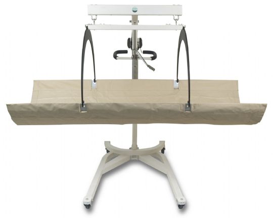 Front View of the Detecto Fixed Leg Digital In-Bed Scale