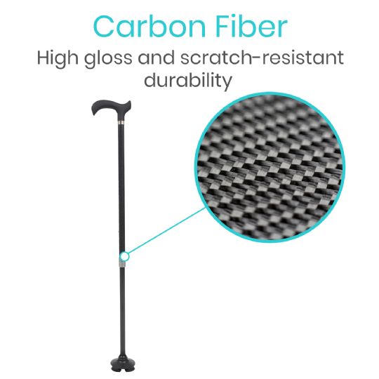 The Carbon Fiber makeup ensures durability 