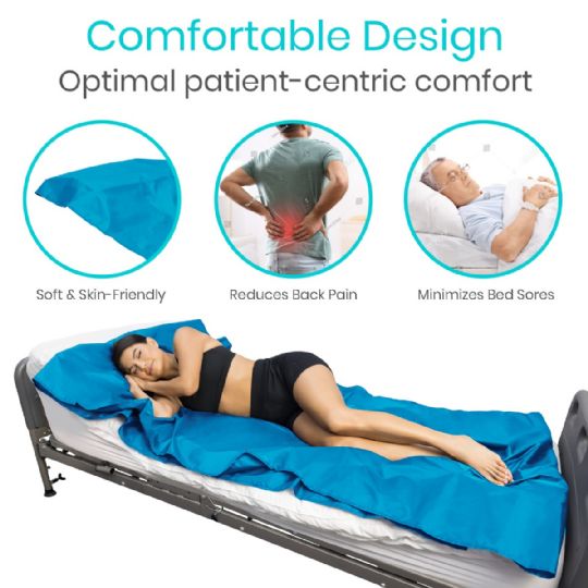 Designed for comfort: soft, skin-friendly, and reduces back pain