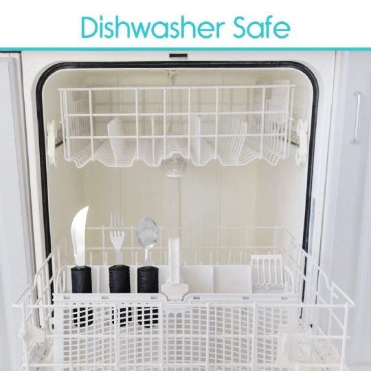 Shows dishwasher safe