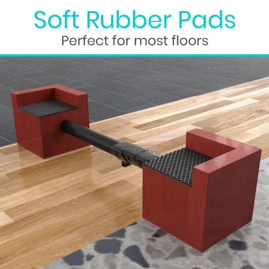 Soft Rubber Pads for Floor Protection and Secure Furniture Placement