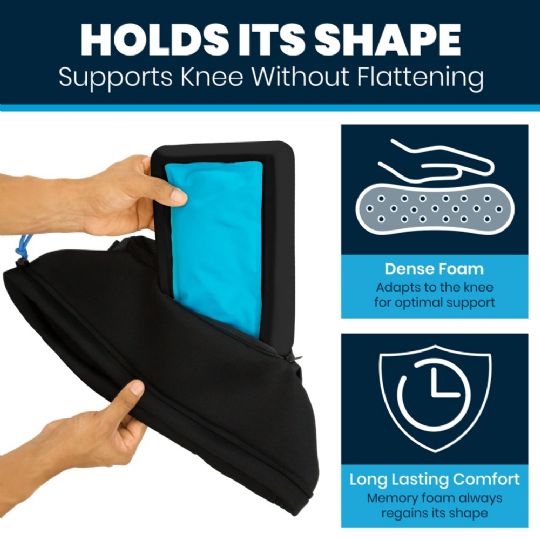 Vive Mobility Knee Walker Pad with dense memory foam for lasting comfort and support