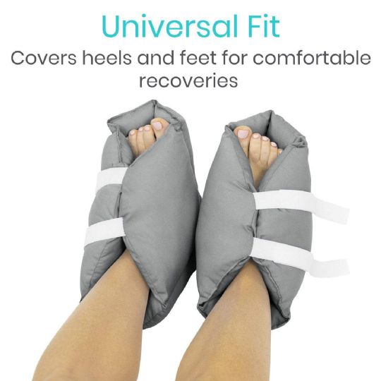 Universal fit heel pillows for comfortable and supportive recovery