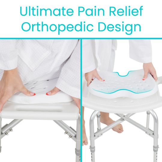 Orthopedic design for ultimate comfort and pressure relief