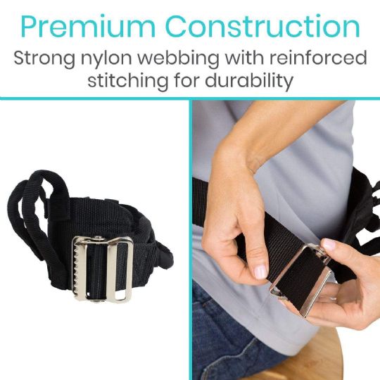 Premium nylon construction with reinforced stitching ensures lasting durability