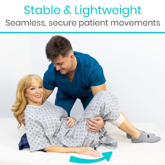 Stable and lightweight design for seamless and secure patient movements