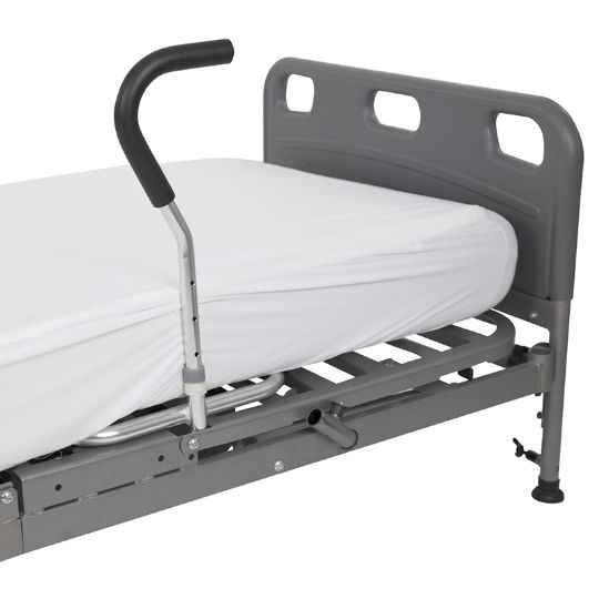 Bed Assist Bar from Vive Health shown attached to bed