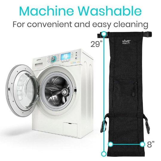 Machine washable Vive Mobility Oxygen Tank Holder for easy and convenient cleaning