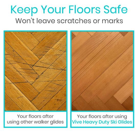 Protect Your Floors: Scratch-Free with Vive Heavy Duty Ski Glides