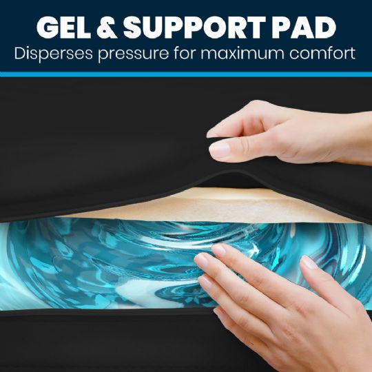 Vive Mobility Knee Walker Pad with gel support for pressure relief and maximum comfort