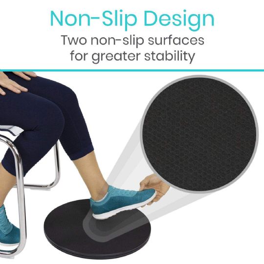 Vive Transfer Disc: Non-slip design with dual surfaces for enhanced stability