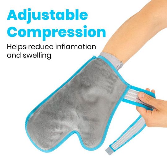 Adjustable Compression - Reduces Inflammation and Swelling Effectively