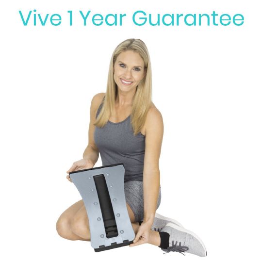 Vive back stretcher with a 1-year satisfaction guarantee