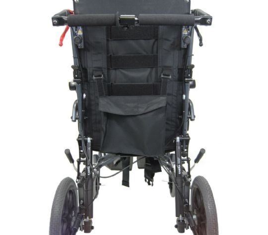 Back View of Transport Chair