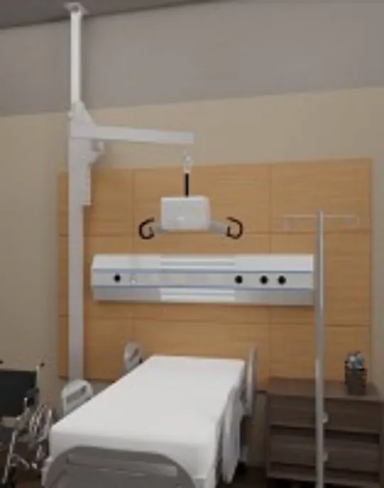 LRT Patient Transfer Lift System with 360 Degree Rotation Less Than 8