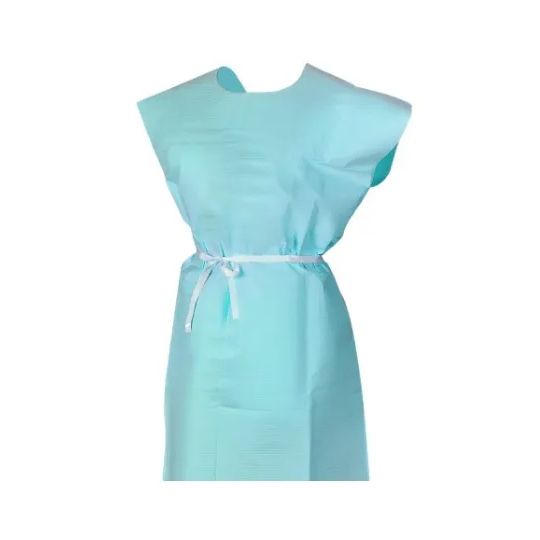 Teal Universal Hospital Patient Gown
