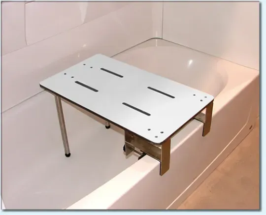 ADA Compliant Portable Clamp On Tub Seat