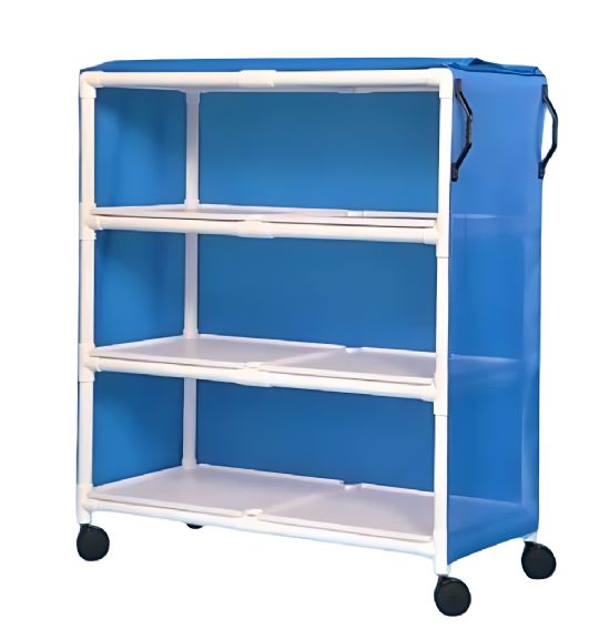 60in H x 52in W x 24in D Standard Line Linen Carts
