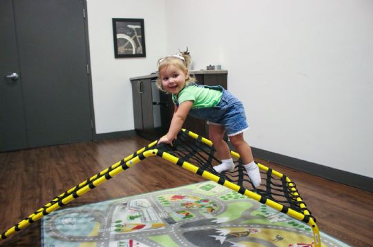 The Freedom Climber can be used either in your home or in a kindergarten space