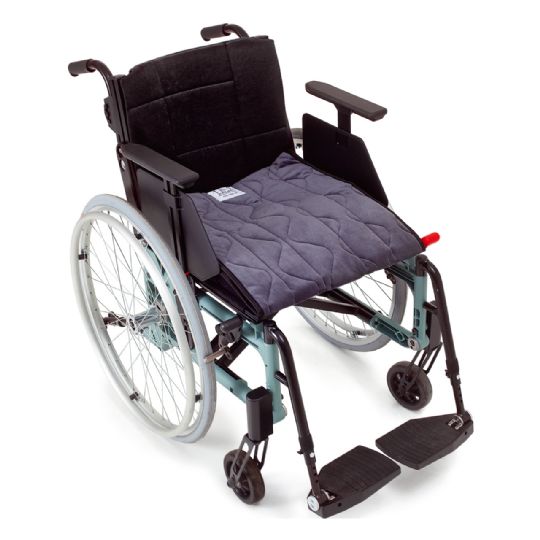 Immedia OneWayGlide Velour Tubular Cushion can be used in a wheelchair. **wheelchair not included