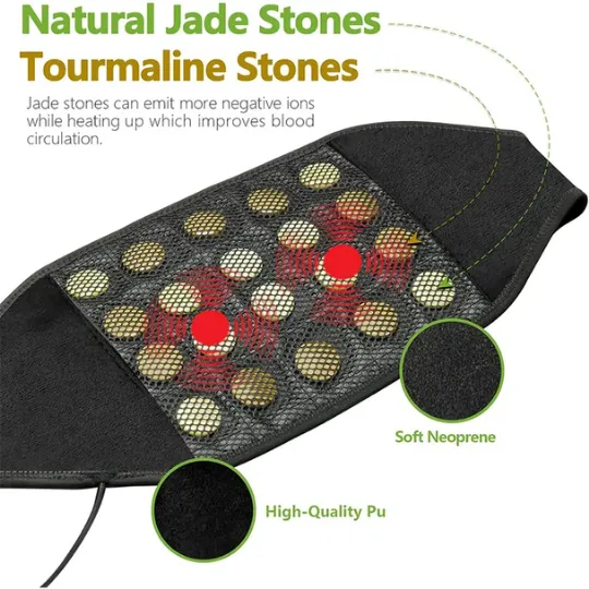 heating pad with vibrating massage Amazon.com: Weighted Heating Pad with 2 Massager,Vibrating Heating Pads for  for Back &Neck Pain Cramps 12