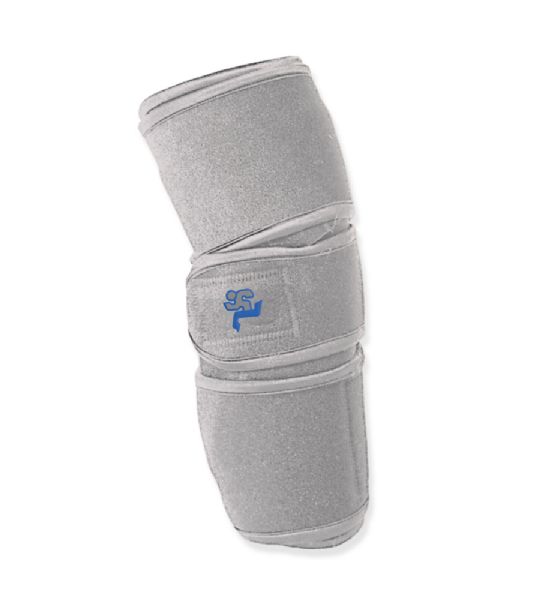Includes a One Size Fits Most high-quality knee compression wrap and specific conductive silver fabric electrode patches.