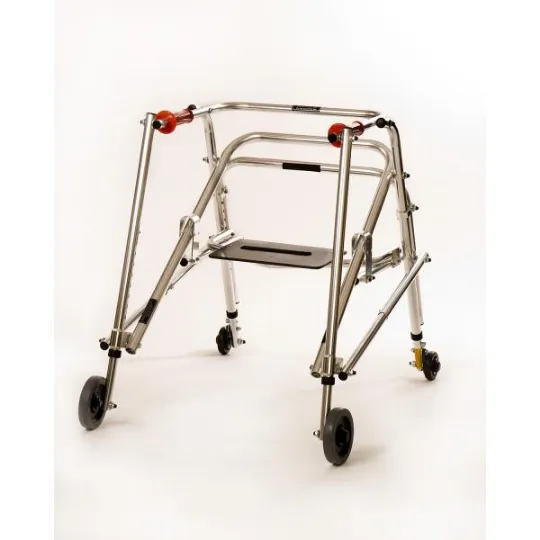 Four-Wheeled walker with seat 