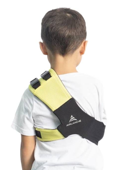 Kids Size, Rear View - Shown in Bumblebee Yellow